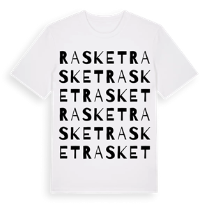 Rasket ordlek t-shirt – ekologisk bomull t-shirt från Pinshirt