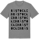 Mid Heather Gray t-shirt med Råstocken ordlek t-shirt