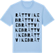 Blue Soul t-shirt med Råttviken ordlek t-shirt