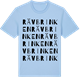 Blue Soul t-shirt med Rävbrinken ordlek t-shirt