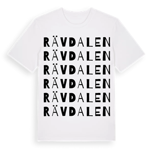Rävdalen ordlek t-shirt – ekologisk bomull t-shirt från Pinshirt