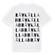 Rävkällan ordlek t-shirt