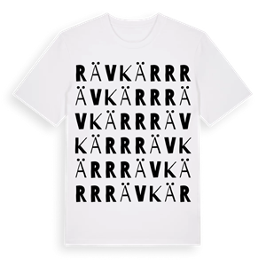 Rävkärr ordlek t-shirt – ekologisk bomull t-shirt från Pinshirt