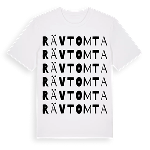 Rävtomta ordlek t-shirt – ekologisk bomull t-shirt från Pinshirt