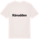 Vintage White t-shirt med Rävudden fetstil t-shirt