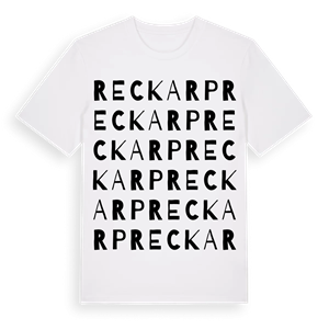 Reckarp ordlek t-shirt – ekologisk bomull t-shirt från Pinshirt