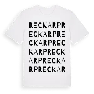 Reckarp ordlek t-shirt – ekologisk bomull t-shirt från Pinshirt