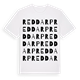 Reddarp ordlek t-shirt