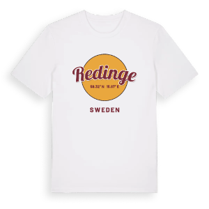 Redinge cirkel t-shirt – ekologisk bomull t-shirt från Pinshirt