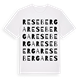 Reseberga ordlek t-shirt