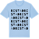 Blue Soul t-shirt med Restad ordlek t-shirt