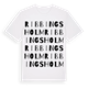 Ribbingsholm ordlek t-shirt
