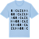 Blue Soul t-shirt med Rickelhag ordlek t-shirt