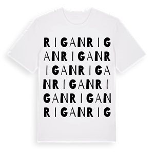 Rigan ordlek t-shirt – ekologisk bomull t-shirt från Pinshirt