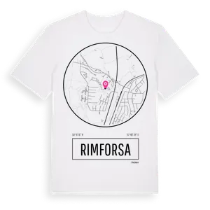 Rimforsa t-shirt – ekologisk bomull t-shirt från Pinshirt