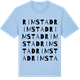 Blue Soul t-shirt med Rimstad ordlek t-shirt