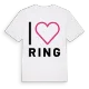 Jag älskar Ring t-shirt stort tryck