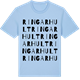 Blue Soul t-shirt med Ringarhult ordlek t-shirt