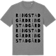 Mid Heather Gray t-shirt med Ringstad gård ordlek t-shirt