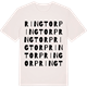 Vintage White t-shirt med Ringtorp ordlek t-shirt