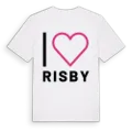 Jag älskar Risby t-shirt stort tryck