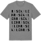 Mid Heather Gray t-shirt med Risekilen ordlek t-shirt