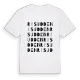 Risudden ordlek t-shirt
