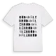 Rödamålen ordlek t-shirt