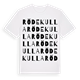 Rödekulla ordlek t-shirt