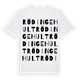 Rödingehult ordlek t-shirt