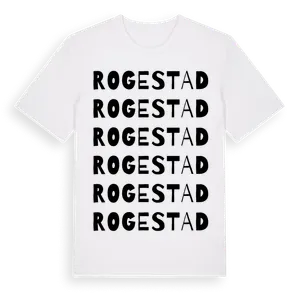 Rogestad ordlek t-shirt – ekologisk bomull t-shirt från Pinshirt