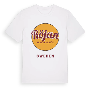 Röjan cirkel t-shirt – ekologisk bomull t-shirt från Pinshirt