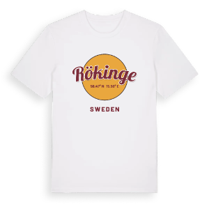 Rökinge cirkel t-shirt – ekologisk bomull t-shirt från Pinshirt