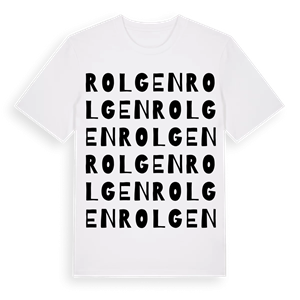 Rolgen ordlek t-shirt – ekologisk bomull t-shirt från Pinshirt