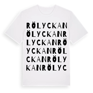 Rölyckan ordlek t-shirt – ekologisk bomull t-shirt från Pinshirt
