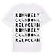 Romarelyckan ordlek t-shirt