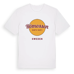 Römossen cirkel t-shirt – ekologisk bomull t-shirt från Pinshirt