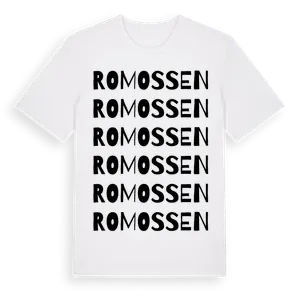 Romossen ordlek t-shirt – ekologisk bomull t-shirt från Pinshirt