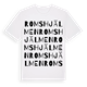 Romshjälmen ordlek t-shirt