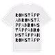 Romstäppan ordlek t-shirt