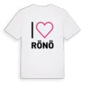 Jag älskar Rönö t-shirt stort tryck