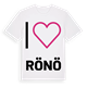 Jag älskar Rönö t-shirt stort tryck