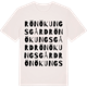 Vintage White t-shirt med Rönö kungsgård ordlek t-shirt