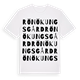 Rönö kungsgård ordlek t-shirt