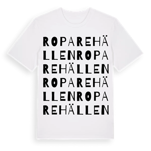 Roparehällen ordlek t-shirt – ekologisk bomull t-shirt från Pinshirt