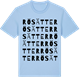 Blue Soul t-shirt med Rösätter ordlek t-shirt