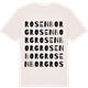 Vintage White t-shirt med Rosenborg ordlek t-shirt