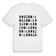 Rosendal ordlek t-shirt