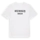 White t-shirt med Rosenhagen i Sverige t-shirt