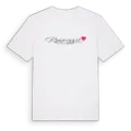 Rospigget hjärta t-shirt